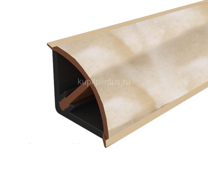 Заказать Плинтус для столешницы 14х14 Cezar Mini выпуклый 047 Аляска бежевая 3 м Заказать Плинтус для столешницы 14х14 Cezar Mini выпуклый 047 Аляска бежевая 3 м