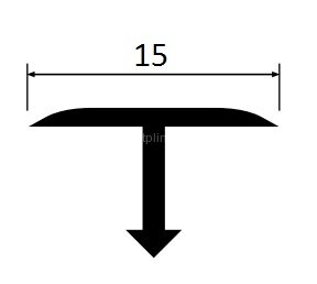 Заказать Профиль Т-образный 15 мм алюминий (плоский) PV35-05 золото блестящее 2,7 м Заказать Профиль Т-образный 15 мм алюминий (плоский) PV35-05 золото блестящее 2,7 м