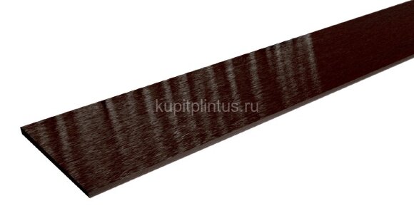 Заказать Алюминиевая полоса 20х1,5 бронза светлая глянец браш 2,7 м 