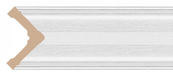 Заказать Внешний цветной угол Decomaster 182-16 Белый матовый 50х50х2400 мм 