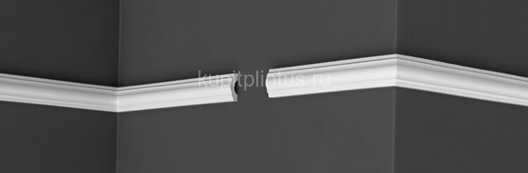 Заказать Потолочный плинтус 40х15 мм Де-Багет XPS С 02 40/15 белый 2 м Заказать Потолочный плинтус 40х15 мм Де-Багет XPS С 02 40/15 белый 2 м