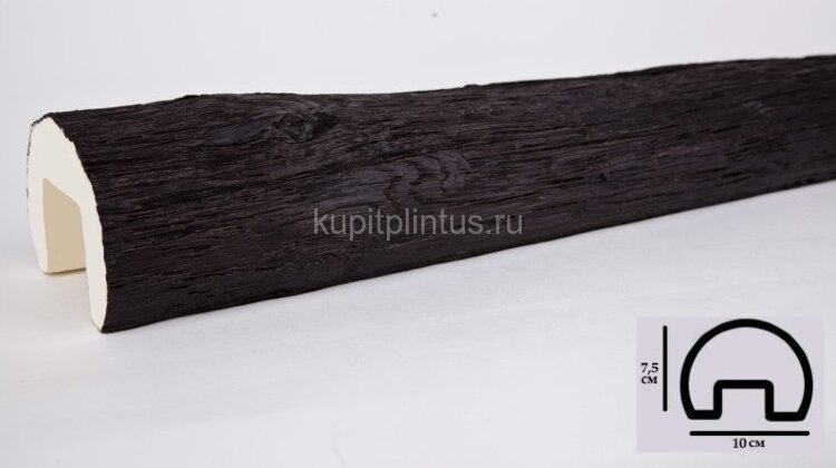 Заказать Декоративная балка из полиуретана 115х150 мм Уникс Ретро Р2 Венге 3 м Заказать Декоративная балка из полиуретана 115х150 мм Уникс Ретро Р2 Венге 3 м