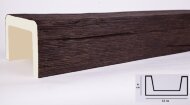 Декоративная балка из полиуретана 60х120 мм Уникс Модерн М12 Темный дуб 2 м Декоративная балка из полиуретана 60х120 мм Уникс Модерн М12 Темный дуб 2 м