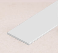 Алюминиевая полоса 60 мм белая матовая толщиной 1,6 мм 3м Алюминиевая полоса 60 мм белая матовая толщиной 1,6 мм 3м