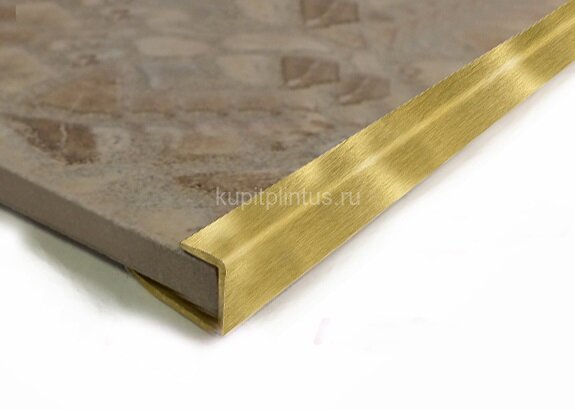 Заказать Профиль С-образный из латуни Yakamoz ЛПГ-11 латунь шлифованная 2,7 м 