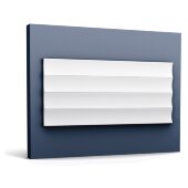 Декоративная панель Orac Decor 3D W114 белый полиуретан 200х25х1.5 см