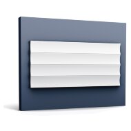 Декоративная панель Orac Decor 3D W114 белый полиуретан 200х25х1.5 см Декоративная панель Orac Decor 3D W114 белый полиуретан 200х25х1.5 см