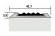 Заказать Порог противоскользящий с бежевой вставкой Д15 КД Дуб мореный (декорированный) 2,7 м 