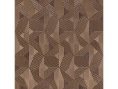 Декоративная панель 3D HiWood Maximum DM629 BR68 с геометрическим узором 600х4 мм 3м