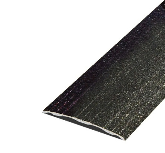 Заказать Порог одноуровневый покрытие порошковая эмаль А4 КР Люкс черный металлик 2,7 м 