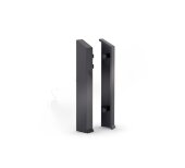 Заглушки для напольного плинтуса 70 мм Мега-Трейд ДЛ-70з черный