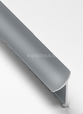 Заказать Профиль алюминиевый для плитки внутренний 10 мм Gunsen PV30-34 темно-серый Ral 7000 2,7 м Заказать Профиль алюминиевый для плитки внутренний 10 мм Gunsen PV30-34 темно-серый Ral 7000 2,7 м