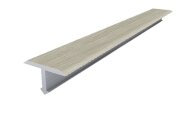 Алюминиевый Т-профиль 33 мм MP 84 44-Дуб корейский 2,7 м Алюминиевый Т-профиль 33 мм MP 84 44-Дуб корейский 2,7 м