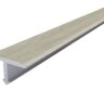 Заказать Алюминиевый Т-профиль 33 мм MP 84 44-Дуб корейский 2,7 м 