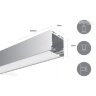 Заказать Профиль прямоугольный подвесной DesignLed LS3535 для светодиодной ленты 2,5 м 