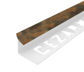 Внутренний угол ПВХ для плитки 12 мм Cezar 218 Коричневый мрамор 2,5 м Внутренний угол ПВХ для плитки 12 мм Cezar 218 Коричневый мрамор 2,5 м