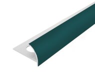 Внешний профиль ПВХ для плитки 12 мм Cezar 141 Бирюзовый 2,5 м Внешний профиль ПВХ для плитки 12 мм Cezar 141 Бирюзовый 2,5 м