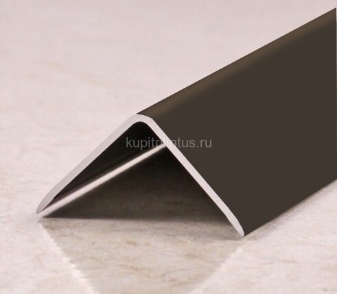 Заказать Угол защитный 30х30 мм алюминий PV65-06 Бронза матовая 2,7 м Заказать Угол защитный 30х30 мм алюминий PV65-06 Бронза матовая 2,7 м