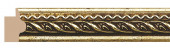 Молдинг для панелей Decomaster 117-552 Античное золото 16х12х2400 мм