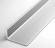 Заказать Алюминиевый уголок 15х25х2 мм анодированный серебро 3 м 