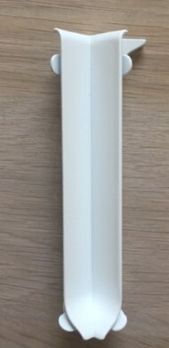 Уголок внутренний металлический для плинтуса ПТ-40 М белый Уголок внутренний металлический для плинтуса ПТ-40 М белый