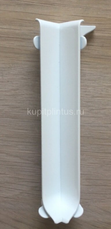 Заказать Уголок внутренний металлический для плинтуса ПТ-40 М белый Заказать Уголок внутренний металлический для плинтуса ПТ-40 М белый