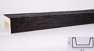 Декоративная балка из полиуретана 60х120 мм Уникс Модерн М12 Темная олива 2 м