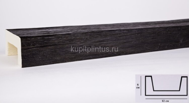 Заказать Декоративная балка из полиуретана 60х120 мм Уникс Модерн М12 Темная олива 2 м Заказать Декоративная балка из полиуретана 60х120 мм Уникс Модерн М12 Темная олива 2 м