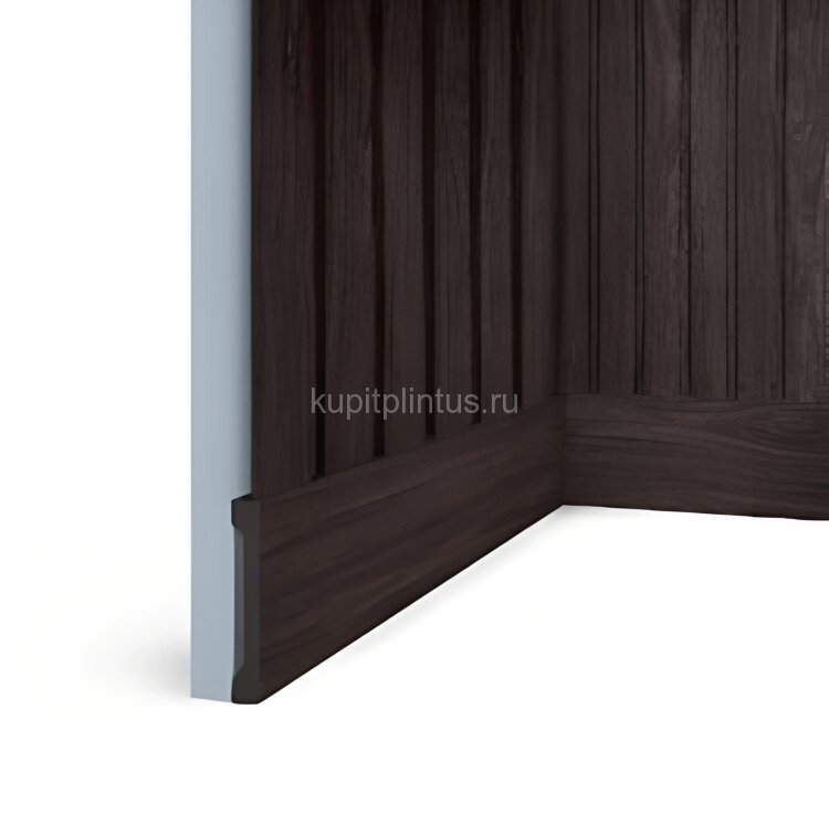 Заказать Напольный плинтус 90 мм HiWood B90V1 BR395 под дерево 2,7 м Заказать Напольный плинтус 90 мм HiWood B90V1 BR395 под дерево 2,7 м