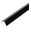 Уголок алюминиевый 10х10 мм Евротрим 0322.05 черный 3 м