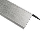 Уголок из нержавеющей стали 50х50 мм SAO12-50W SGB серебро глянец браш 2,7 м Уголок из нержавеющей стали 50х50 мм SAO12-50W SGB серебро глянец браш 2,7 м