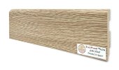 Напольный плинтус МДФ Teckwood цветной 75х16 Дуб Опал 2.15 м