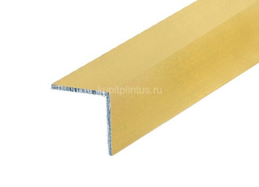 Заказать Уголок из алюминия 15х15 мм анодированный Золото КЕ 2,7 м Заказать Уголок из алюминия 15х15 мм анодированный Золото КЕ 2,7 м
