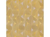 Декоративная панель 3D HiWood Maximum DM629 G19 с геометрическим узором 600х4 мм 3м