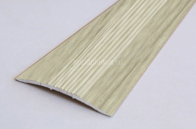 Заказать Порог алюминиевый декорированный А5 КД Клен северный 2,7 м 