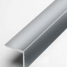 Заказать Алюминиевый уголок защитный 20х20 мм прямой PV74-36 серый Ral 7040 2,7 м 