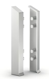 Заглушки для напольного плинтуса 70 мм Мега-Трейд ДЛ-70з без покрытия Заглушки для напольного плинтуса 70 мм Мега-Трейд ДЛ-70з без покрытия