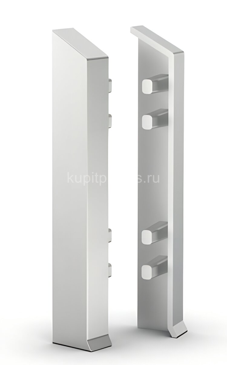 Заказать Заглушки для напольного плинтуса 70 мм Мега-Трейд ДЛ-70з без покрытия 