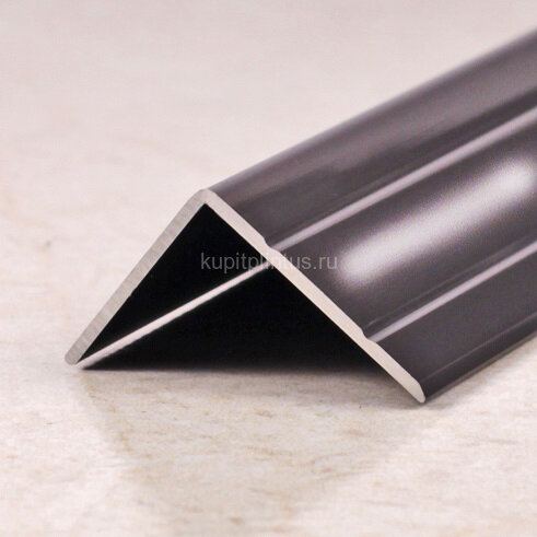 Заказать Порог угловой алюминиевый ПО-24х20 серебро глянец 2,7 м Заказать Порог угловой алюминиевый ПО-24х20 серебро глянец 2,7 м