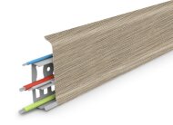 Пластиковый плинтус напольный 85 мм Идеал Деконика Д-П85 208 дуб мокко 2,2 м Пластиковый плинтус напольный 85 мм Идеал Деконика Д-П85 208 дуб мокко 2,2 м