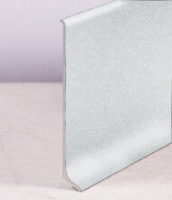 Алюминиевый плинтус напольный 60 мм ПЛ-60 Белый муар 3 м Алюминиевый плинтус напольный 60 мм ПЛ-60 Белый муар 3 м