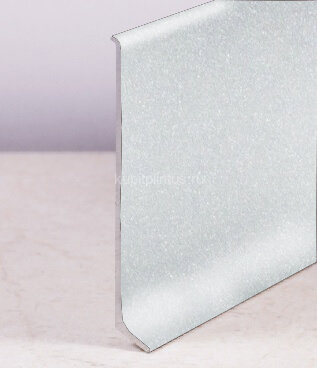 Заказать Алюминиевый плинтус напольный 60 мм ПЛ-60 Белый муар 3 м Заказать Алюминиевый плинтус напольный 60 мм ПЛ-60 Белый муар 3 м