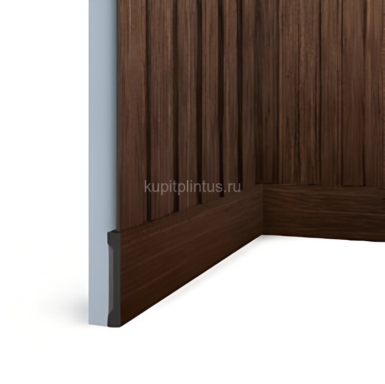 Заказать Напольный плинтус 90 мм HiWood B90V1 BR396 под дерево 2,7 м Заказать Напольный плинтус 90 мм HiWood B90V1 BR396 под дерево 2,7 м