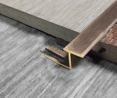 Заказать Профиль Z-образный из латуни Yakamoz LZT-16 зиг заг латунь антик 2,7 м 