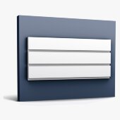 Декоративная панель Orac Decor 3D W116 белый полиуретан 200х25х2 см