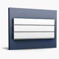 Декоративная панель Orac Decor 3D W116 белый полиуретан 200х25х2 см Декоративная панель Orac Decor 3D W116 белый полиуретан 200х25х2 см