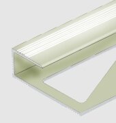 Алюминиевый профиль для ламината оконечный Panel "L" 10 мм PV59-17 титан блестящий 2,7 м Алюминиевый профиль для ламината оконечный Panel "L" 10 мм PV59-17 титан блестящий 2,7 м