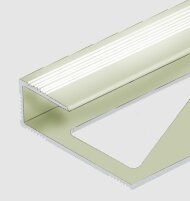 Алюминиевый профиль для ламината оконечный Panel "L" 10 мм PV59-17 титан блестящий 2,7 м Алюминиевый профиль для ламината оконечный Panel "L" 10 мм PV59-17 титан блестящий 2,7 м