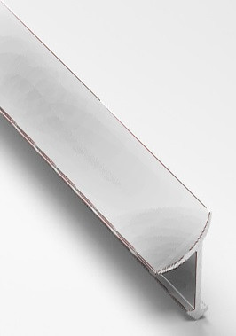Заказать Профиль алюминиевый для плитки внутренний 10 мм Gunsen PV30-35 светло-серый Ral 7035 2,7 м 