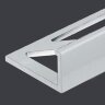 Заказать Алюминиевый профиль L-образный 12 мм PV03-35 светло-серый Ral 7035 2,7 м Заказать Алюминиевый профиль L-образный 12 мм PV03-35 светло-серый Ral 7035 2,7 м